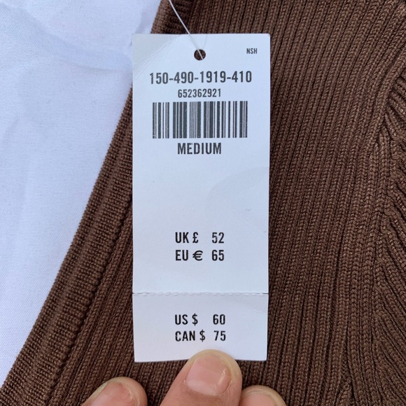 Abercrombie And Fitch Asymmetrical One Shoulder - Picture 4 of 4